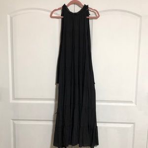 NWT Black halter dress